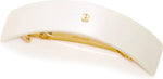 Balmain haar barrette large white