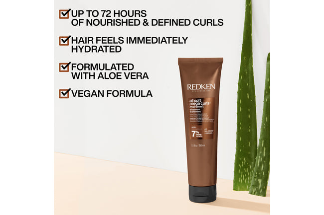 Redken all soft mega curls hydramelt leave in