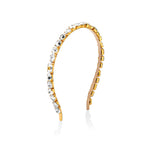 Balmain haar diadeem Crystal Gold