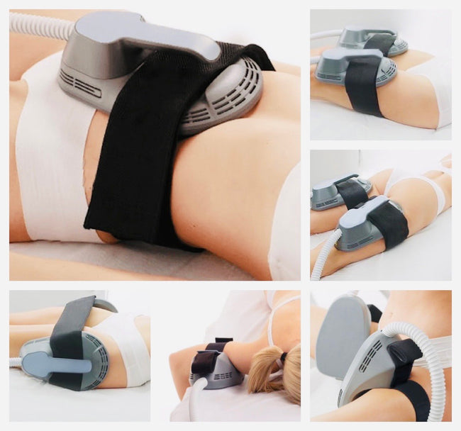 BLACK FRIDAY EMS sculpting 10 beurten 3 of 4 handles 60 min + MARC INBANE BODY LOTION